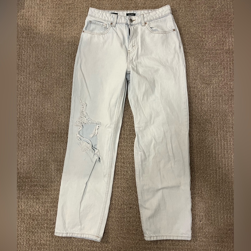 Wild Fable Light/Bleach Wash Ripped Jeans